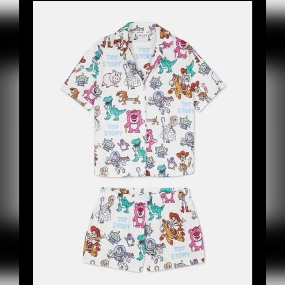 Disney Pixar Toy Story Women's Sleepwear Set Size 2X 18/20 New Rare Find